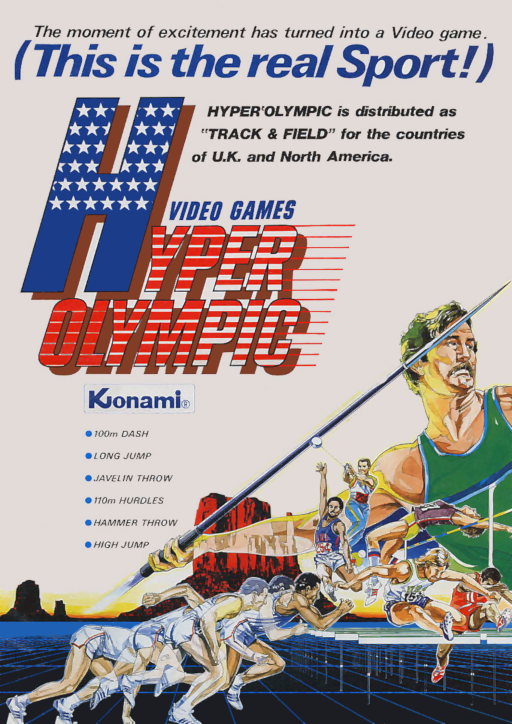 Hyper Olympic Arcade Game Cover